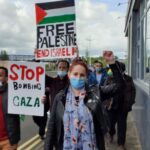 Cllr Adrienne Wallace People Before Profit Carlow Palestine Protest